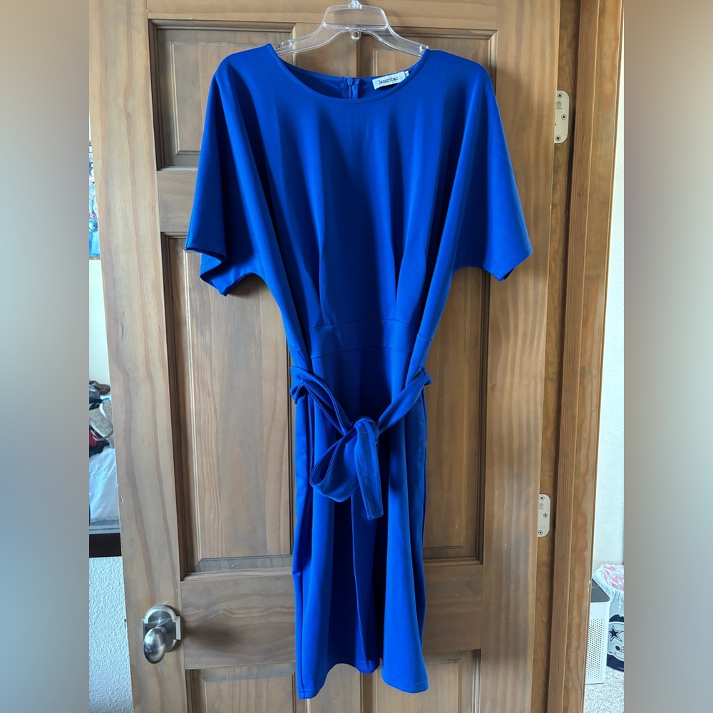 Royal blue, Size 18W, Dress